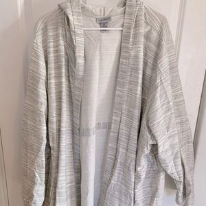 Catherine’s hooded cardigan